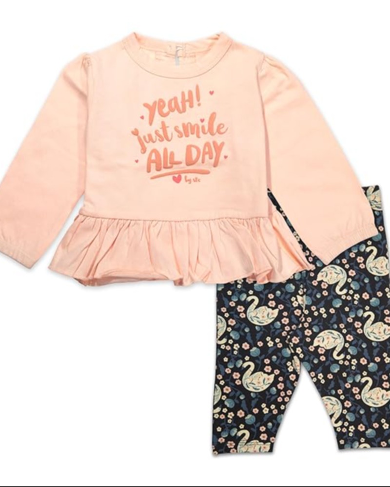 Real Basics Cotton Clothing Sets for Baby Boys & girls - Unisex Clothing sets Full Sleeve T-shirt & Pant - Image 3